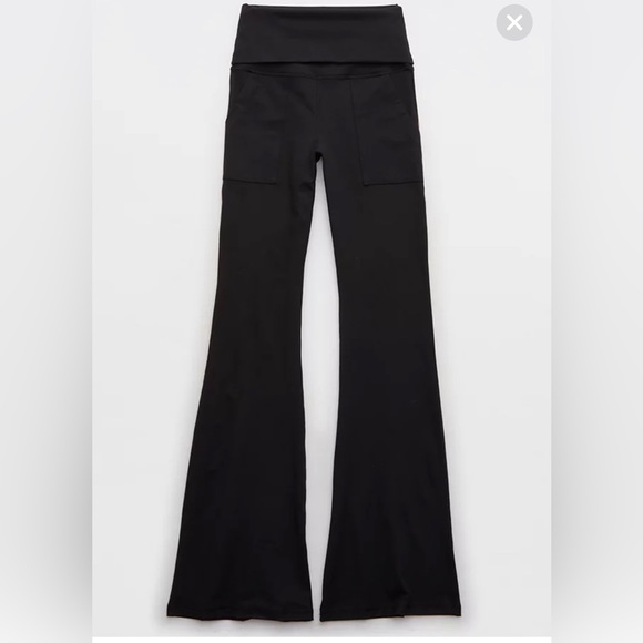 OFFLINE By Aerie OG High Waisted Flare Legging Medium LAST ONE FIRM PRICE - Picture 2 of 3